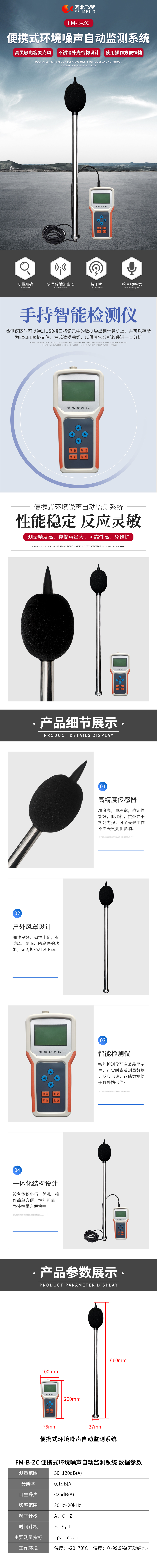 戶外環境噪聲監測傳感器